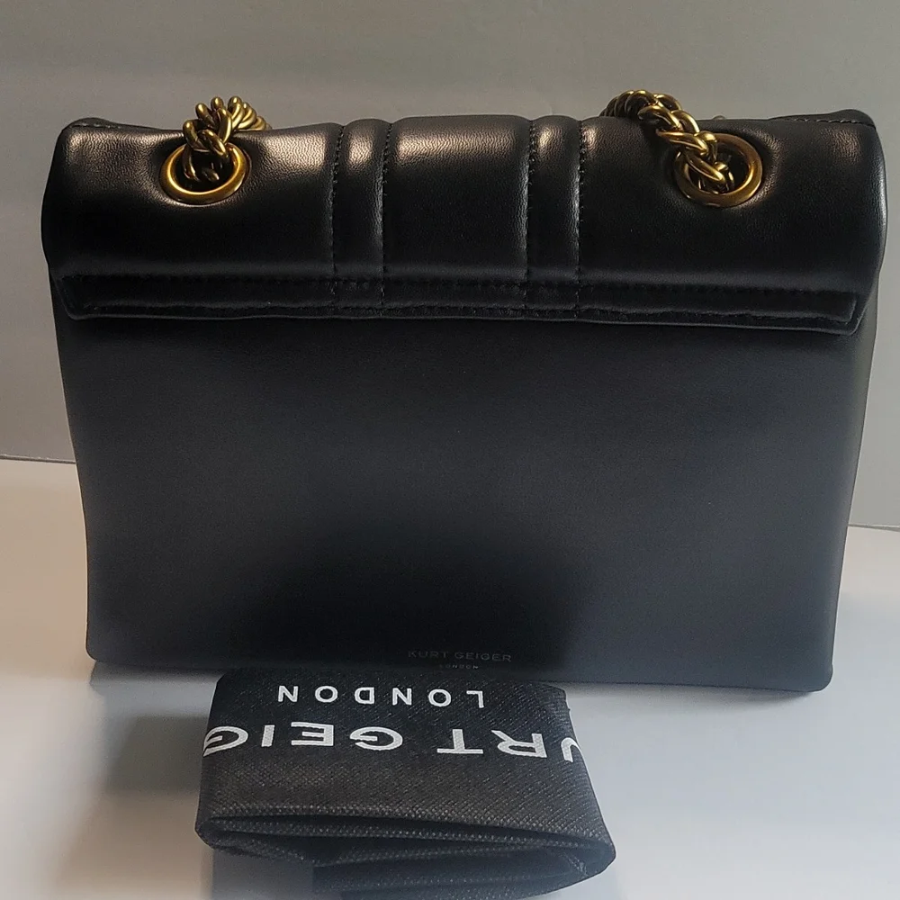 - KURT GEIGER Kensington Large Leather Bag KURT GEIGER LONDON - Picture 14 of 16